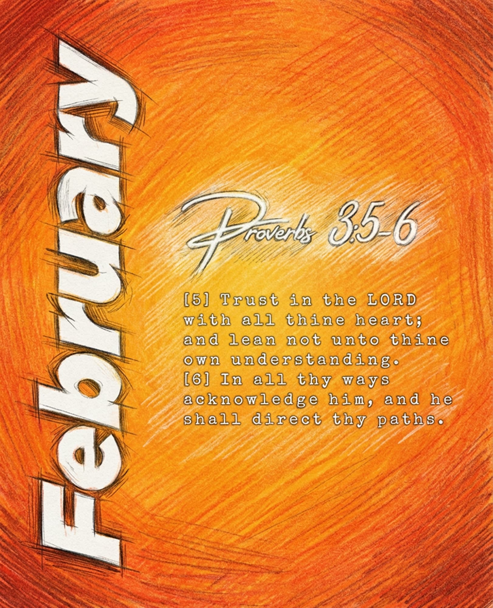 February devotional cover